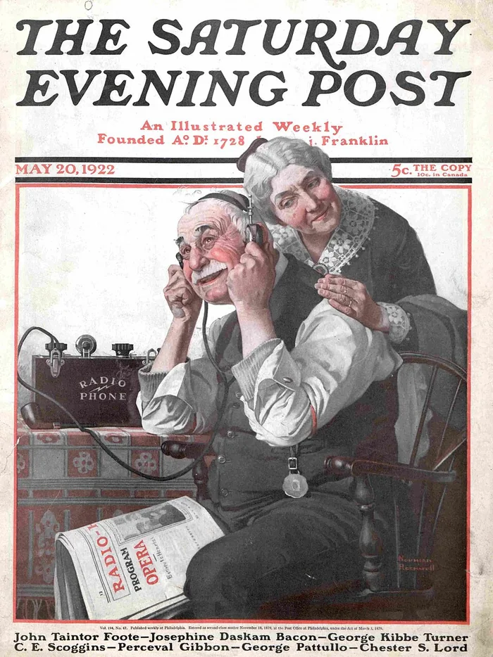 Saturday Evening Post Cover, 20 May 1922 by Norman Rockwell